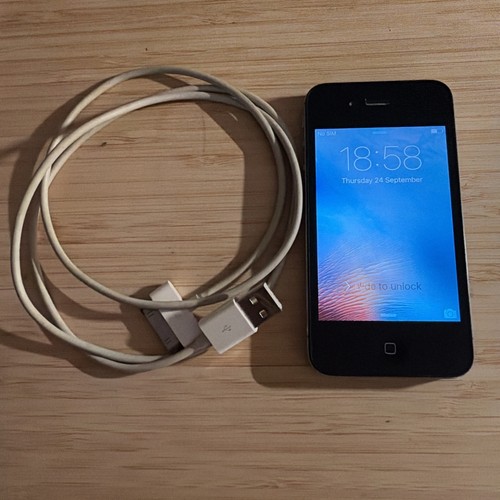 Apple iphone black 16gb - 4s,