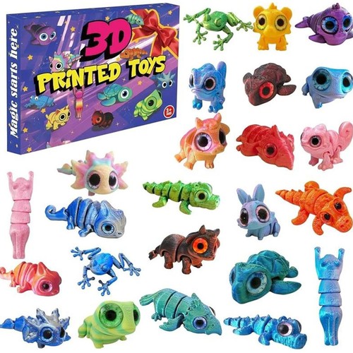 Printed animals christmas - printed,