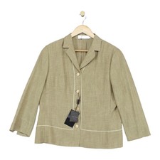 Luis Civit Jacket Dress 2 Piece Womens Size 14 Beige Wedding Summer