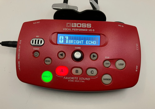 Boss vocal performer - boss, ve-5