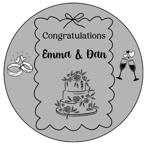 Personalised engagement party - personalised,
