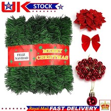 72Ft Bushy Christmas Garland