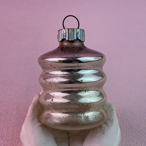 Vintage shiny brite ribbed - vintage,