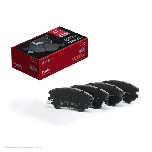 Apec front brake pads for - front,