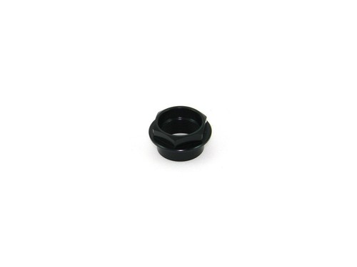 Front wheel nut black - nut,