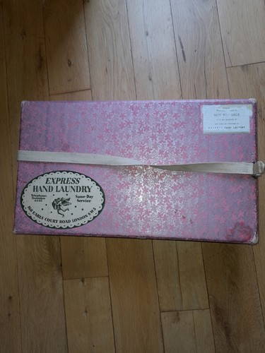 Vintage laundry box - laundry,