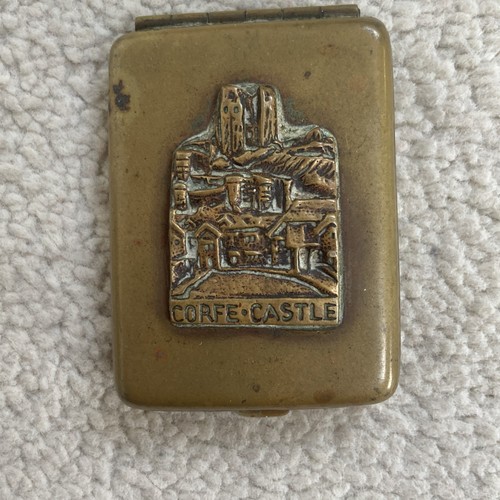 Brass vesta case corfe - case, “corfe