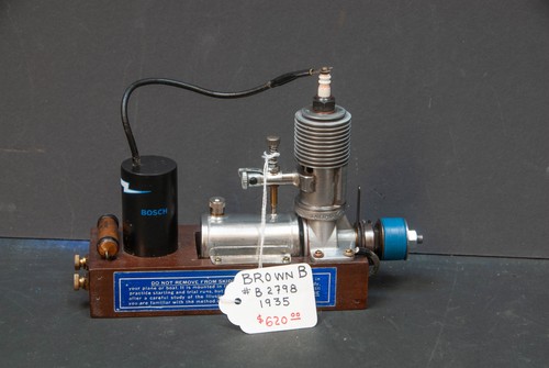 Vintage 1935 brown - brown, model