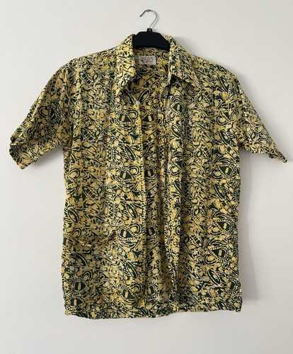 Vintage malaysian batik shirt - vintage,