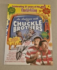 The Chuckle Brothers Signed Tour Leaflet.