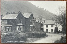 RPPC VIEW THE DUN BULL HOTEL BUILDING IN MARDALE VILLAGE LAKE DISTRICT CUMBRIA