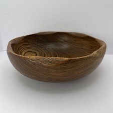 Vintage Wooden Bowl Large