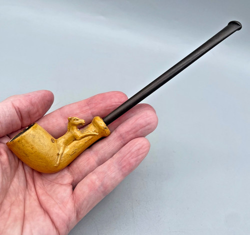 Small smoking pipe with - smoking, a