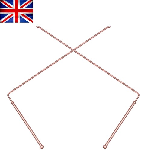 2pcs copper dowsing - 2pcs,