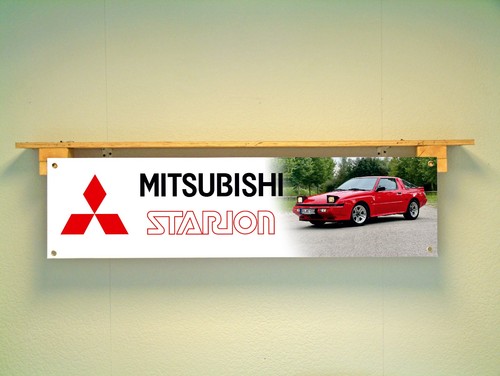 Mitsubishi starion banner - banner, car