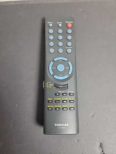 Toshiba 9995 remote - toshiba, ct-9995