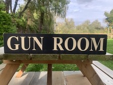 Gun Room Sign Ammunition Guns