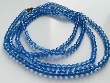 Long Vintage Faceted Czech