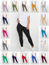 WOMANS PLAIN LEGGINGS NEW