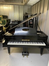Schimmel Leipzig Baby Grand Piano Black Restored Can Deliver UK And Worldwide
