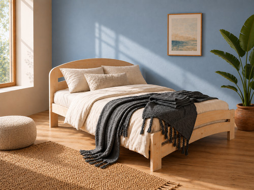 King bed frame - bed, 5ft