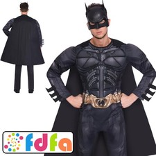 Amscan Official Batman The Dark Knight Adults Mens Fancy Dress Costume