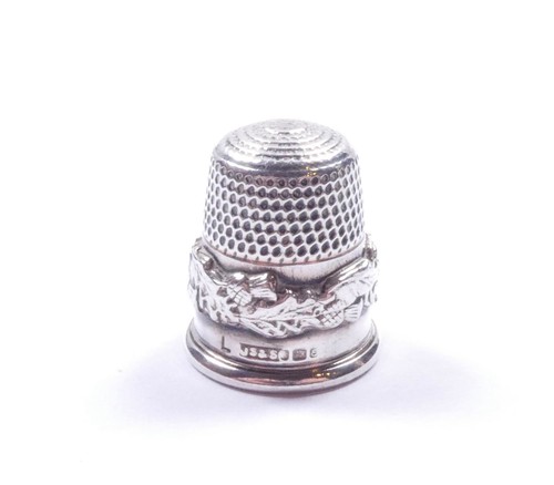 Vintage thimble scottish - vintage,