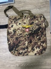 Helmet Bag Aeronautica Militare Italian Air Force Pilot Bag Vegetato Camo 