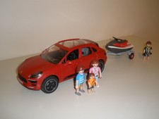 Playmobil Porsche Macan & Jet Ski  with Working Front & Rear + Dash lights.
