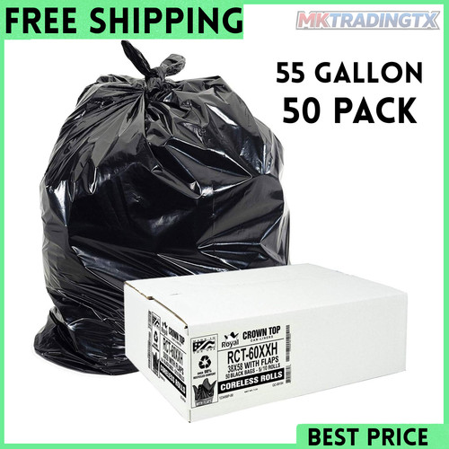 Gallon trash bags heavy - 55,