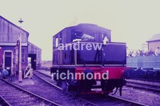 Sentinel 0-4-0 Steam Locomotive No. 6515 Original 1988 35mm Railway Slide