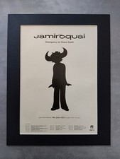 Jamiroquai Emergency On Planet Earth Original 1993 Album/  Tour Advert Mounted
