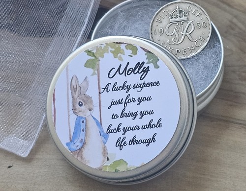 Peter rabbit lucky sixpence - peter,