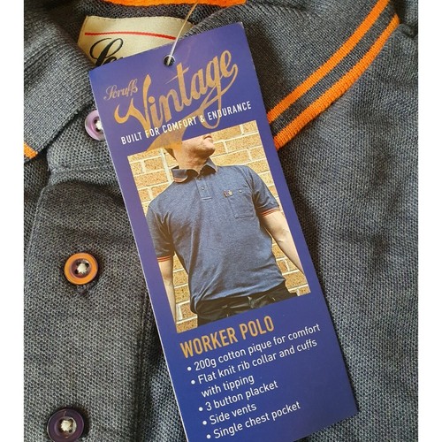 Scruffs worker polo short - polo,