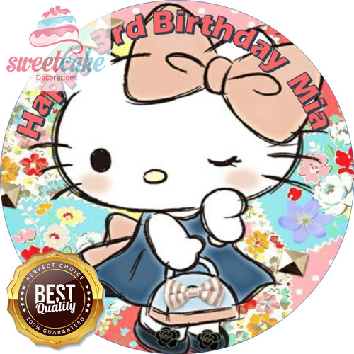 Hello kitty personalised - hello,