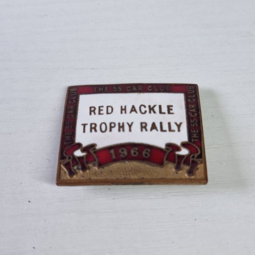 Rac red hackle trophy - hackle, rally