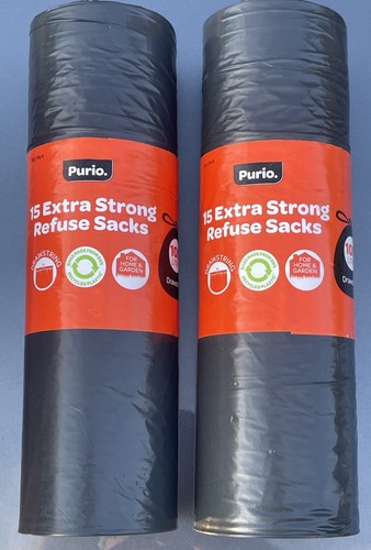 Bags 100 litre drawstring - 30,