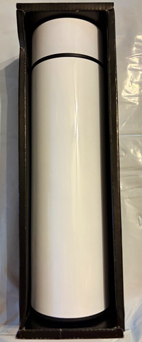 White stainless steel 500ml - white,