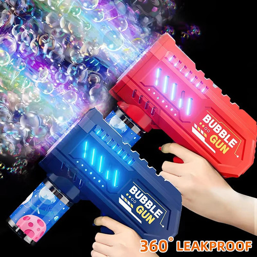 Automatic bubble gun - automatic,