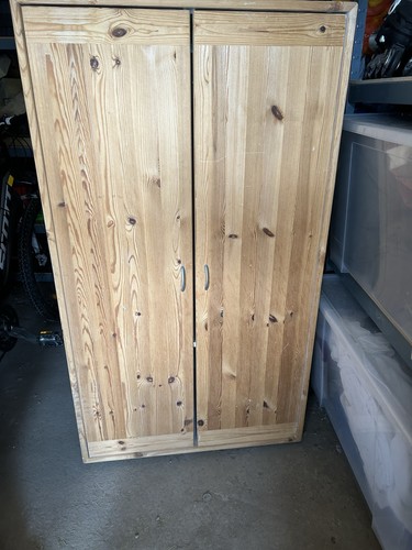 Pine children wardrobe - children’s, 2