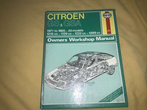 Citroen gsa haynes owners - citroen, &