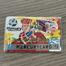 MERCURY PHONECARD £2 MORE