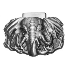 Buckle Jumbo, Elephant, with Gas Lighter, Belt Buckle