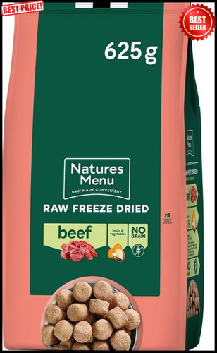 Natures menu freeze dried - menu, beef