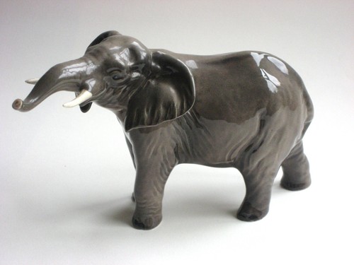 Beswick grey elephant model - beswick,