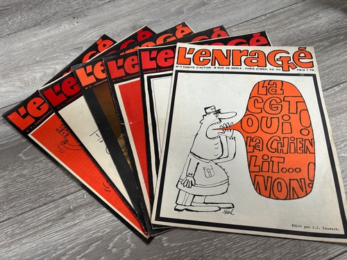 Enrage illustrated newspaper - l'enrage,