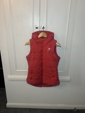 GYMSHARK Pink Padded Gilet