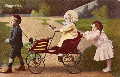 1912 english postcard - 1912,