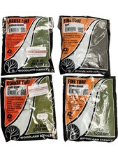 4 x Woodland Scenics Turf Scenery Coarse Fine Model Railways trains diorama gras