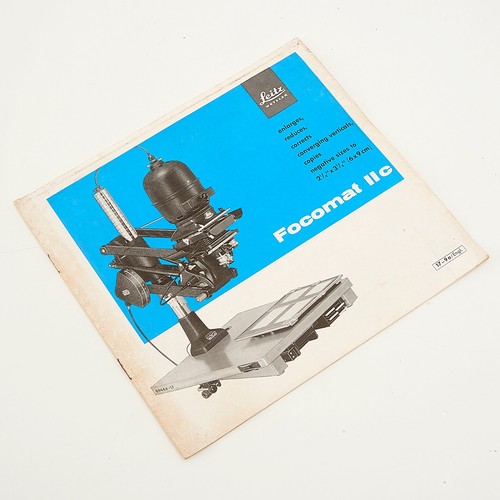Leitz focomat iic enlarger - leitz,